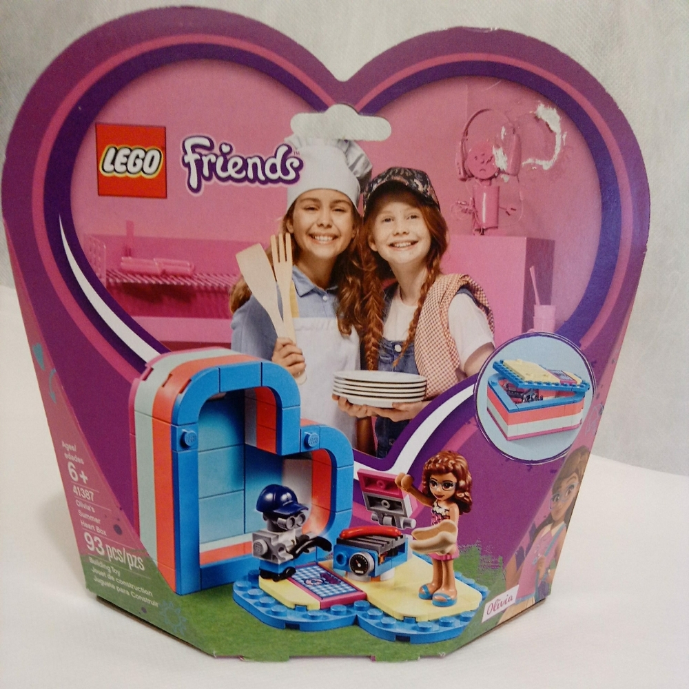 Lego Friends Olivia's Summer Hearth Box # 41387 Building Kit 93 pieces New